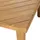 Beliani Beistelltisch 70 x 70 x 33 cm Hellbraun