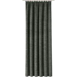 Vorhang WIRTH "Trondheim B", grau, B:132cm H:215cm, Polyacryl, Gardinen, nach Maß