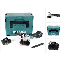 Makita DGA513G1J inkl. 1 x 6,0 Ah + Makpac Gr. 3 ohne Ladegerät