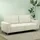 Homcom Couch 3-Sitzer Cremeweiß