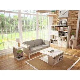 INOSIGN Phoenix 148802WE Beistelltisch U-Form Weiß