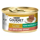 Purina Gourmet Gold Feine Pastete Ente & Spinat 24 x 85 g