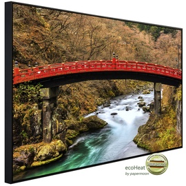 Papermoon Infrarotheizung Nikko Heilige Shinkyo Brücke«, Matt-Effekt - bunt