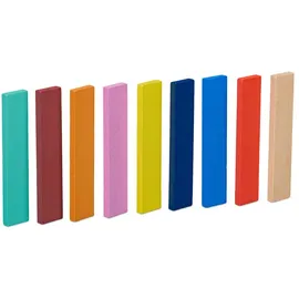 Relaxdays Holzbausteine 100er Set - Blau