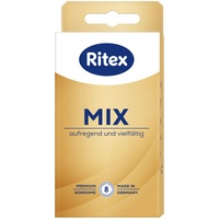 Ritex Mix, 53 - 55 mm, 8 Stück, transparent