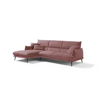 Egoitaliano Ecksofa »FUNNY, hochwertiges und aktuelles Design, bequeme Rückenlehne«, hochwertiger Sitzkomfort, L-Form