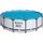 BESTWAY Solarabdeckplane 417 cm blau