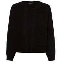 More & More Strickjacke mit Rundhalsausschnitt, Black, 44