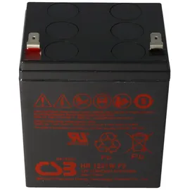 CSB Battery CSB-HR1221WF2 12 Volt AGM Bleiakku 1,75Ah - 21Wh, 90x70x106mm Faston 6,3mm Hochstromfest