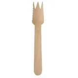 Papstar Kuchen- und Snackgabeln 14 cm 100 St. Holz