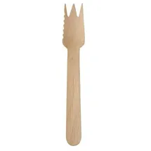 Papstar Kuchen- und Snackgabeln 14 cm 100 St. Holz