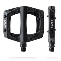 AARON Dirt MTB Fahrradpedale - Schwarz