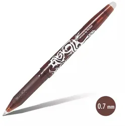 PILOT PEN Pilot BLSFR7, Anklippbarer versenkbarer Stift, Braun, Braun, Kunststof