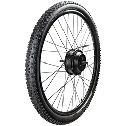 Zündapp Z808 Komplettrad Hinterrad Fahrrad Felge mit Reifen 29" x 2,25" Hinterrad mit Motor UART und Kassette 24s