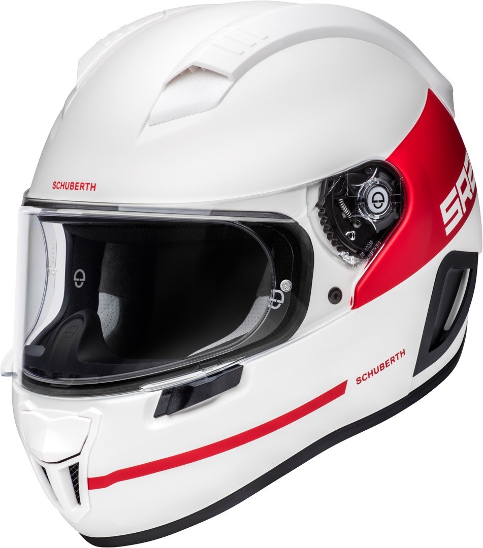 Schuberth SR2 Horizon Helm, wit-rood, S