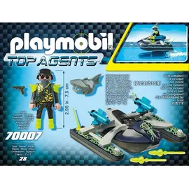 Playmobil Top Agents Team S.H.A.R.K. Rocket Rafter 70007