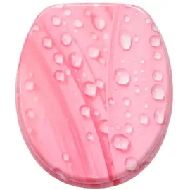 Sanilo WC-Sitz Pink Flower mit Absenkautomatik pink