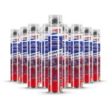POLYNOR Montageschaum PREMIUM MEGA PRO 70 - Mehrjahres-Montageschaum - 12 Stück - für Fenster und Türen - Abdichten von Fugen und Spalten - PUR ...