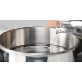 Tefal Clipso CHEF 8 l Edelstahl schwarz