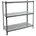 Simon Rack Simonrack Schwerlastregal Lagerregal 90x90x30 cm Metallregal Kellerregal Biegestelle 180 kg 3 Fachböden Anthrazit/Verzinkt Simonclick