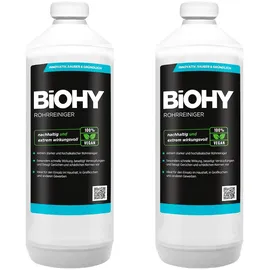 BIOHY Rohrreiniger extra stark 2 x 1 l