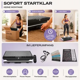 Sportstech sVibe Lite Vibrationsplatte Schwarz