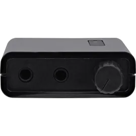 InLine InLine® Mobiler Stereo Kopfhörer-Verstärker, mit Bass-Boost, 3,5mm Klinke, 1x IN 2x OUT