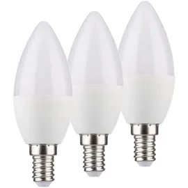 Müller-Licht LED-Leuchtmittel Kerzenform 5,5W E14 470 lm warmweiß 4 St.