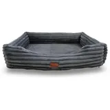 Petliving orthopädisches Hundebett Lilly anthrazit XXL