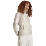 Adidas Damen Essentials 3-Stripes Light Down Jacket, wonder beige, S