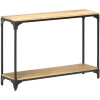 VidaXL Konsolentisch 110x30x75 cm Massivholz Mango