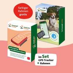 Fressnapf GPS-Tracker für Hunde + Befestigung rot