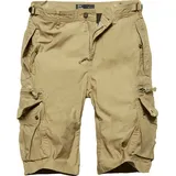Vintage Industries Gandor Cargo-Shorts Beige XS