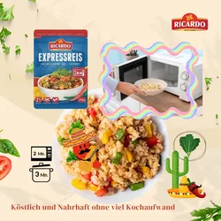 RICARDO Express Reis Mexikanisch Scharf 250g