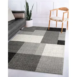 Teppich »Pearl«, rechteckig, 11 mm Höhe, moderner dichter Wohnzimmer Teppich Konturenschnitt, 21349525-0 Grau 11 mm