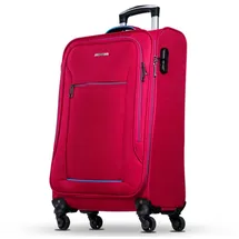 nowi Sevilla 4-Rollen Cabin 64 cm / 50 l blau/pink