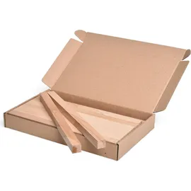 Metrie 18 Stück Holzbausteine Rechteckleiste 26 cm