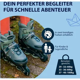 Hudora Inline Skates Leon 2.0 - blau