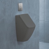 Villeroy & Boch Venticello DirectFlush Urinal, Zulauf hinten B: 28,5 H: 54,5 T: 31,5 cm für Deckel, graphite mit CeramicPlus 5504R1i4