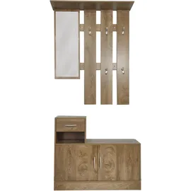 Hti-Living Garderobenpaneel Thekla Beige