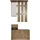 Hti-Living Garderobenpaneel Thekla Beige