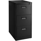 Tectake tectake® Aktenschrank mit 3 Schubladen 62,4x46x102,8cm