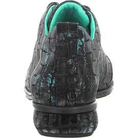 SIMEN Schnürschuh Damen Schwarz/Grün 37