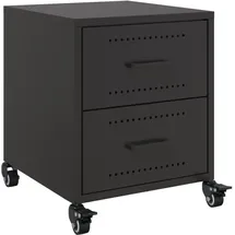 vidaXL Nachtschrank 36 x 39 x 43,5 cm Schwarz
