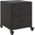 vidaXL Nachtschrank 36 x 39 x 43,5 cm Schwarz