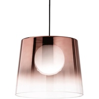 Ideal Lux Pendelleuchte Fade Glas Gold Kupfer