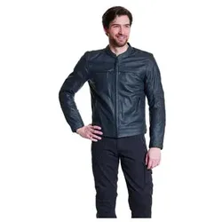 L-2201 Herren Leder Jacke schwarz 50