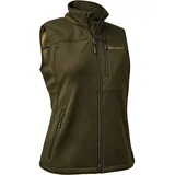 Deerhunter Lady Excape Softshell Waistcoat Art Green 38