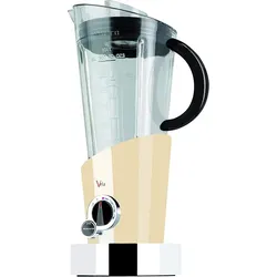 BUGATTI – Vela Evolution Blender Cremefarben – einfarbige Oberfläche – 500 Watt