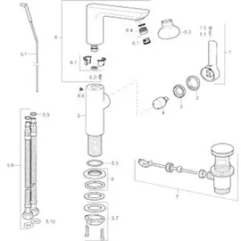 Hansa HansaLigna Einhandmischer chrom 55352203
